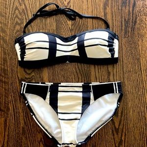 Athleta size small bandeau bikini